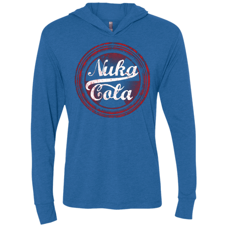 T-Shirts Vintage Royal / X-Small Nuka Cola Triblend Long Sleeve Hoodie Tee