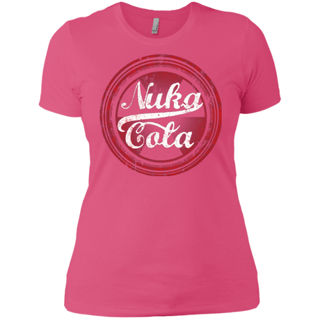 T-Shirts Hot Pink / X-Small Nuka Cola Women's Premium T-Shirt