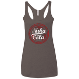 T-Shirts Macchiato / X-Small Nuka Cola Women's Triblend Racerback Tank