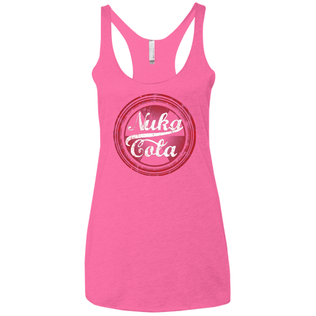 T-Shirts Vintage Pink / X-Small Nuka Cola Women's Triblend Racerback Tank