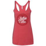T-Shirts Vintage Red / X-Small Nuka Cola Women's Triblend Racerback Tank