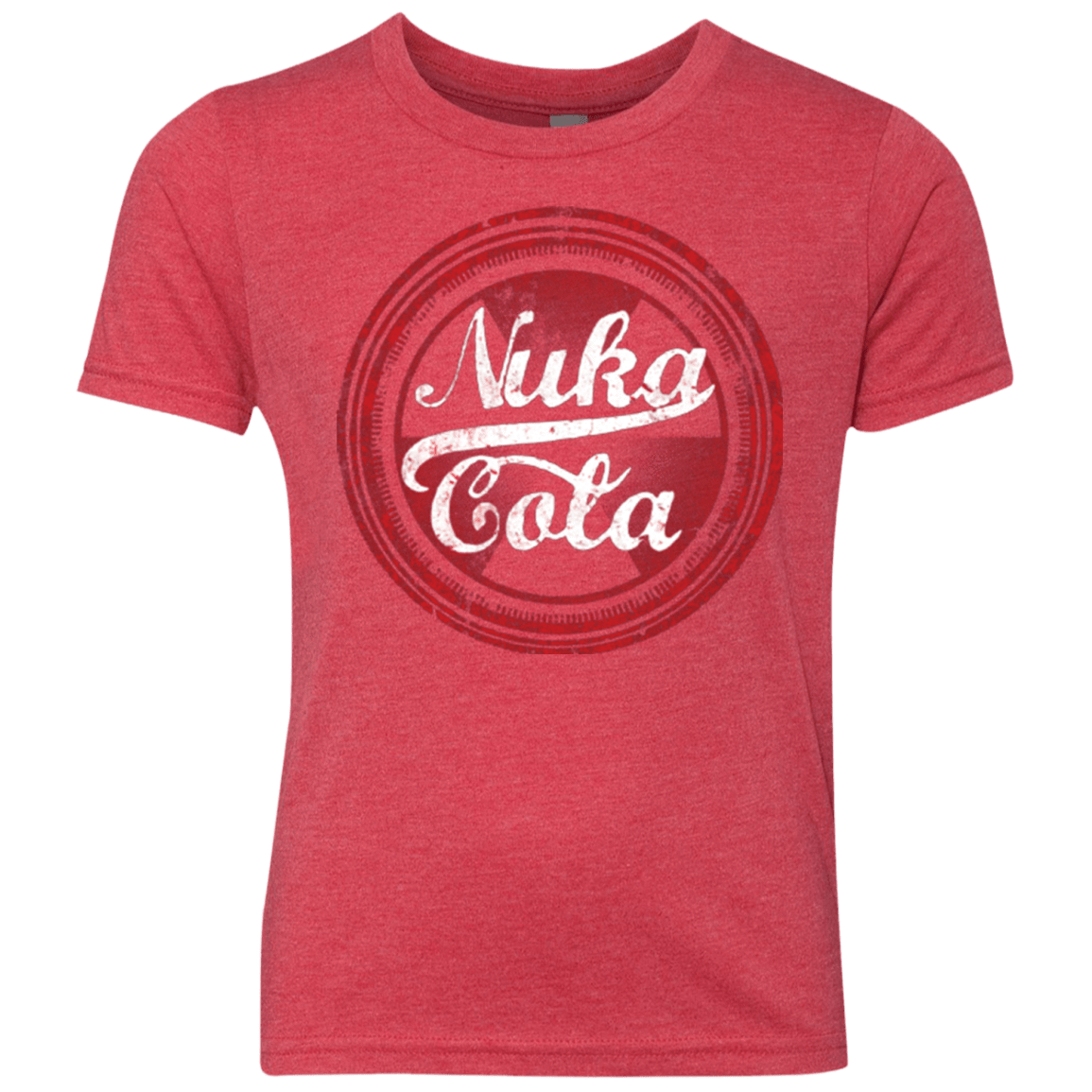 T-Shirts Vintage Red / YXS Nuka Cola Youth Triblend T-Shirt