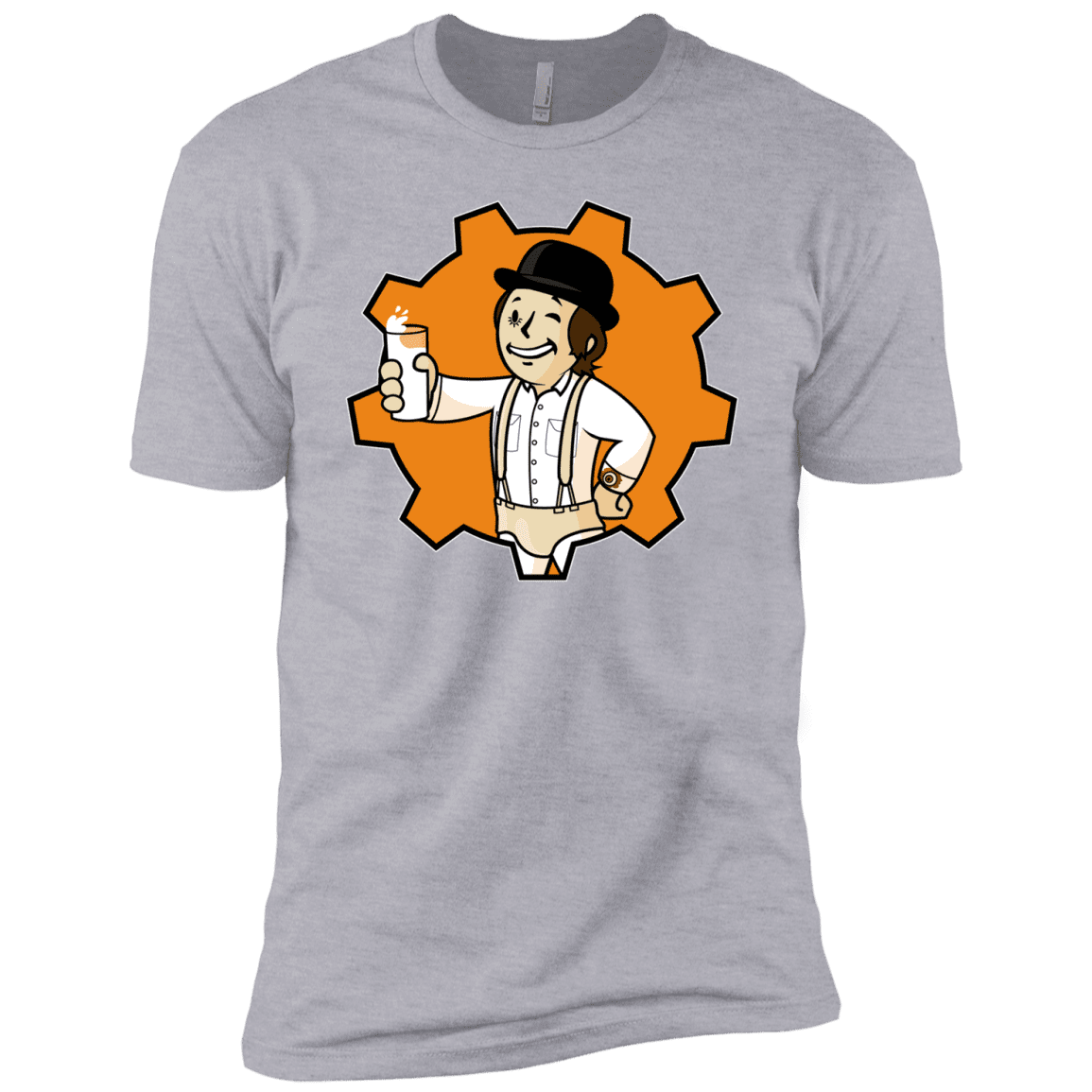 T-Shirts Heather Grey / YXS Nuka Milk Boys Premium T-Shirt