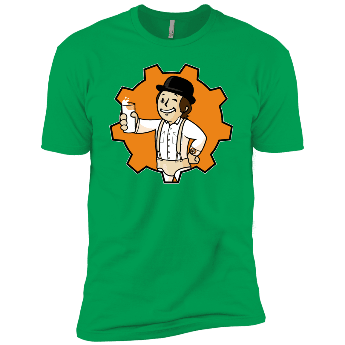T-Shirts Kelly Green / YXS Nuka Milk Boys Premium T-Shirt