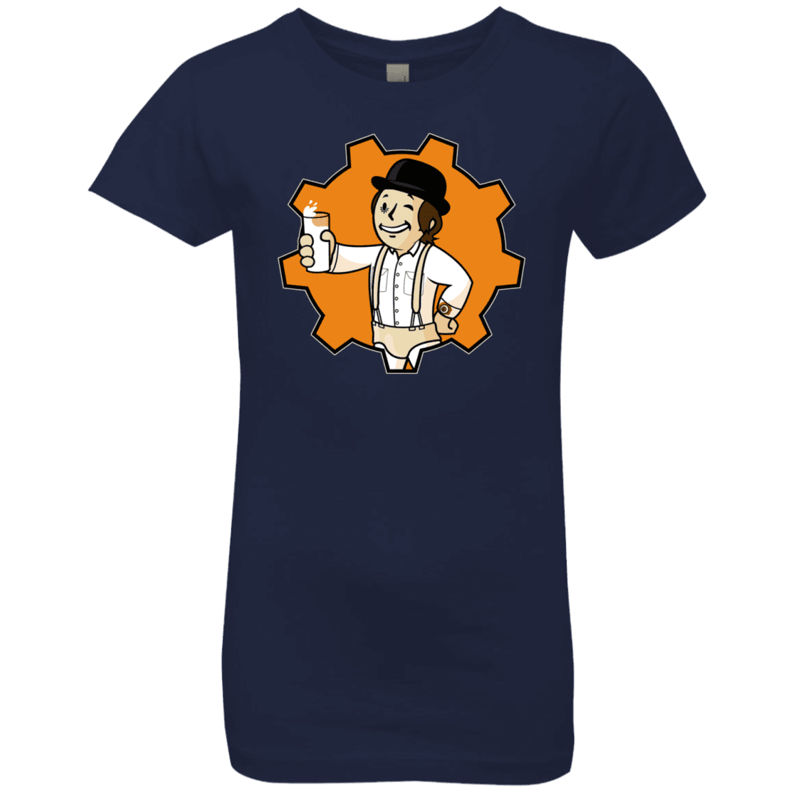 T-Shirts Midnight Navy / YXS Nuka Milk Girls Premium T-Shirt