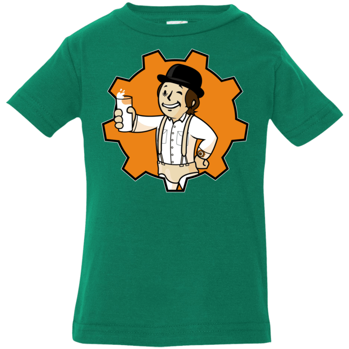 T-Shirts Kelly / 6 Months Nuka Milk Infant Premium T-Shirt