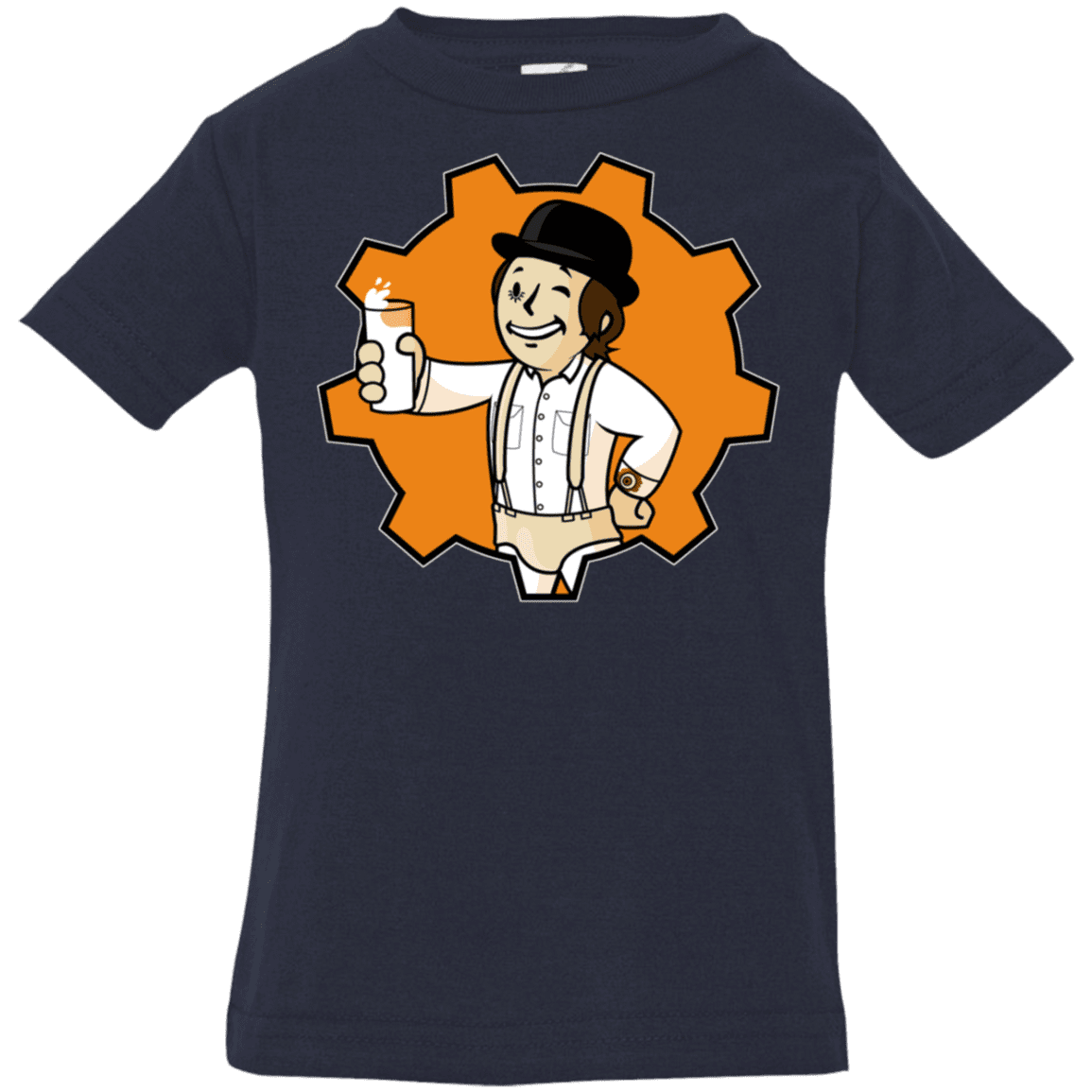 T-Shirts Navy / 6 Months Nuka Milk Infant Premium T-Shirt