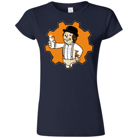 T-Shirts Navy / S Nuka Milk Junior Slimmer-Fit T-Shirt