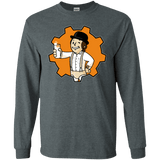 T-Shirts Dark Heather / S Nuka Milk Men's Long Sleeve T-Shirt