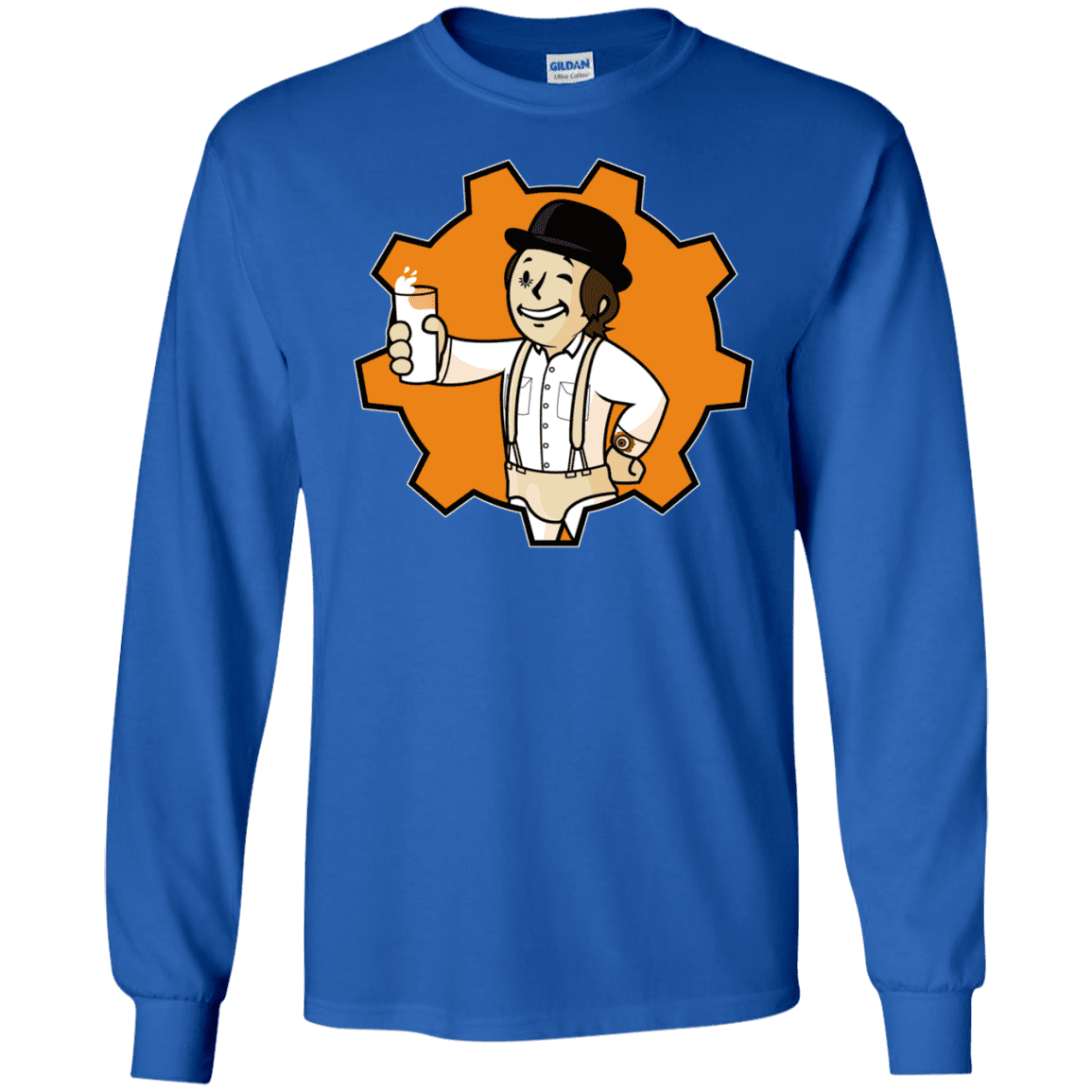 T-Shirts Royal / S Nuka Milk Men's Long Sleeve T-Shirt