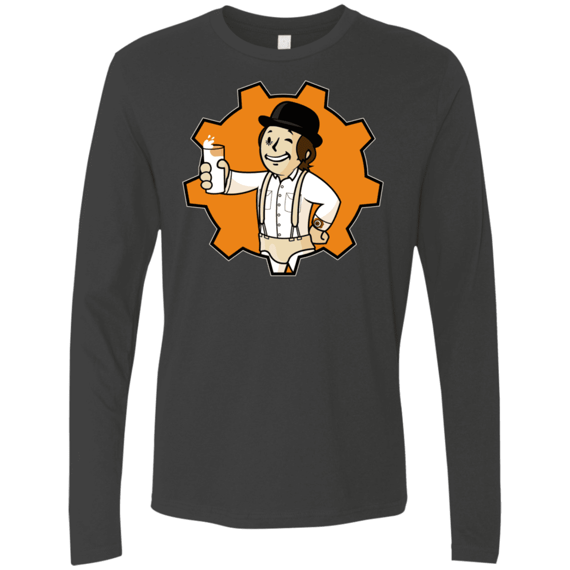 T-Shirts Heavy Metal / S Nuka Milk Men's Premium Long Sleeve