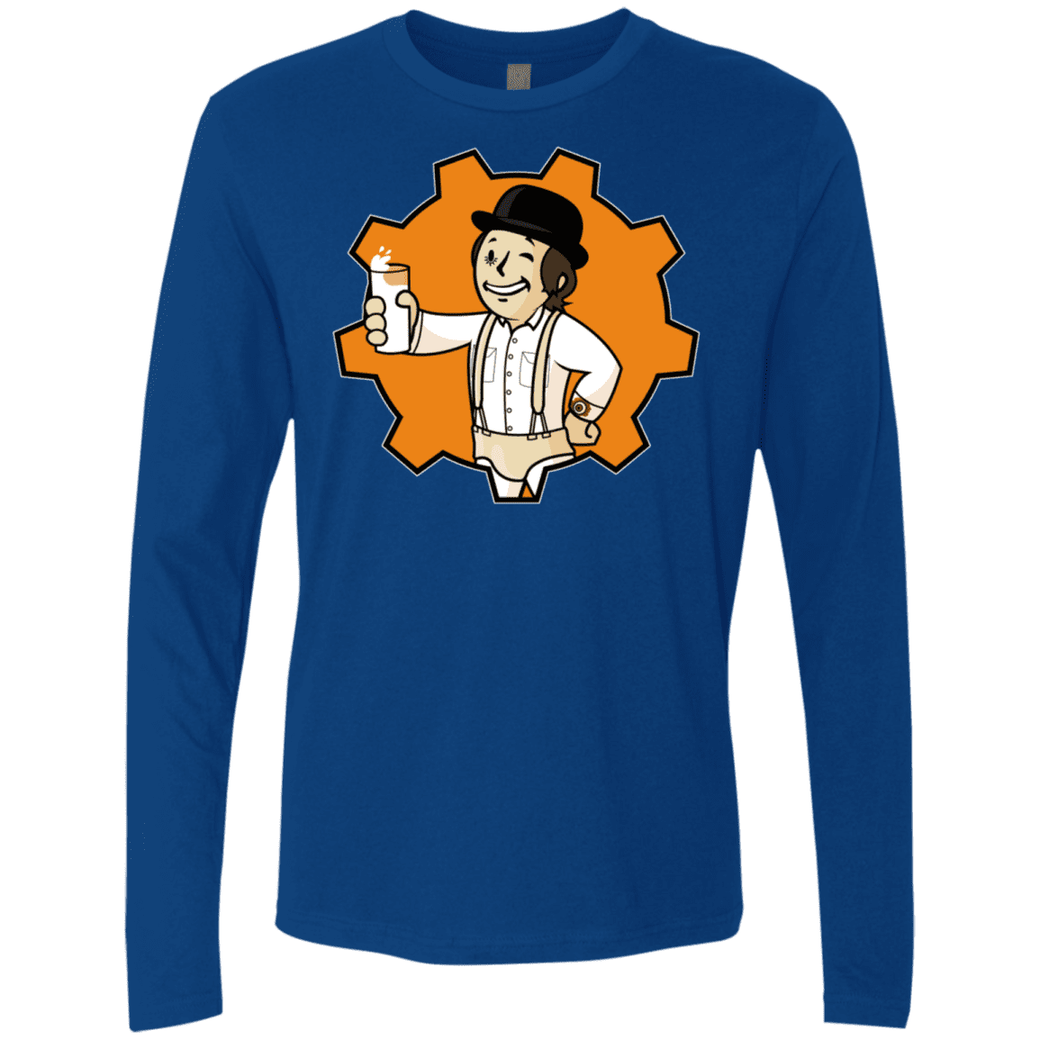 T-Shirts Royal / S Nuka Milk Men's Premium Long Sleeve
