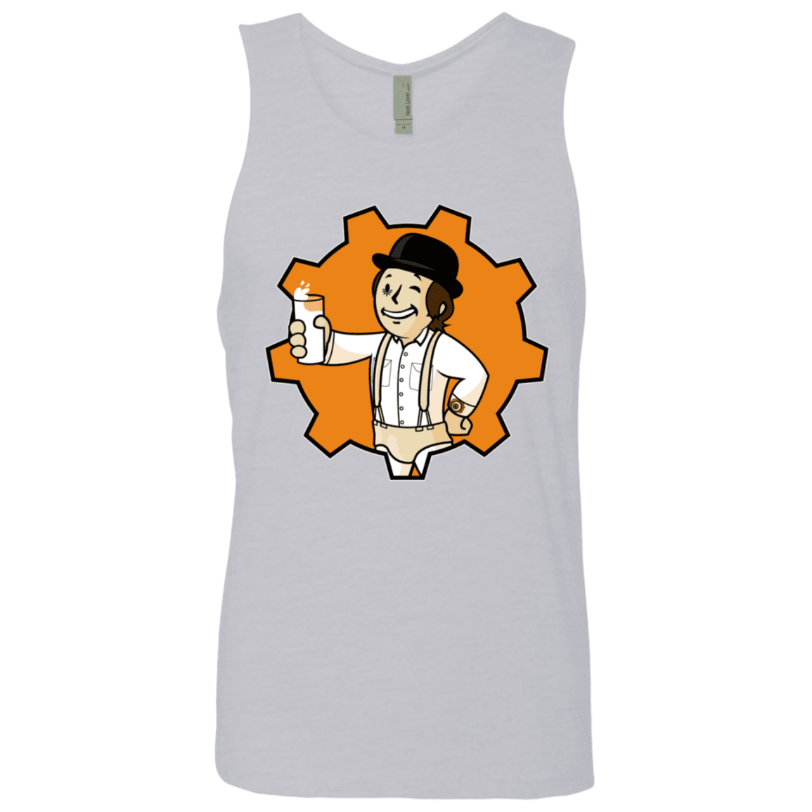 T-Shirts Heather Grey / S Nuka Milk Men's Premium Tank Top