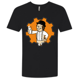 T-Shirts Black / X-Small Nuka Milk Men's Premium V-Neck