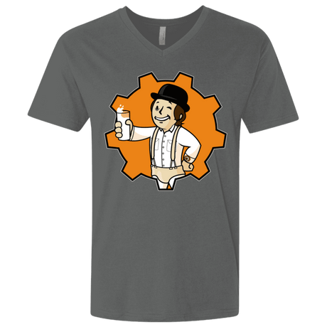 T-Shirts Heavy Metal / X-Small Nuka Milk Men's Premium V-Neck