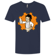 T-Shirts Midnight Navy / X-Small Nuka Milk Men's Premium V-Neck