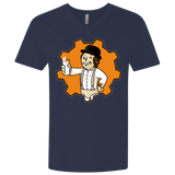 T-Shirts Midnight Navy / X-Small Nuka Milk Men's Premium V-Neck