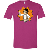 T-Shirts Antique Heliconia / S Nuka Milk Men's Semi-Fitted Softstyle