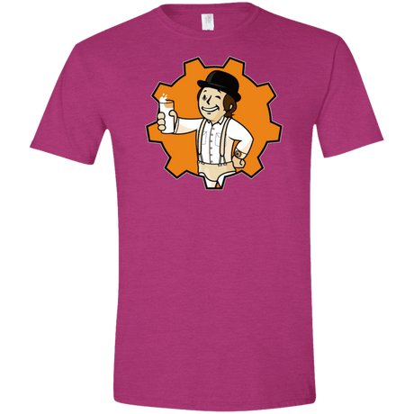 T-Shirts Antique Heliconia / S Nuka Milk Men's Semi-Fitted Softstyle