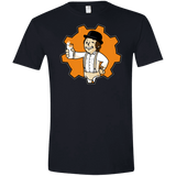 T-Shirts Black / X-Small Nuka Milk Men's Semi-Fitted Softstyle