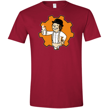 T-Shirts Cardinal Red / S Nuka Milk Men's Semi-Fitted Softstyle