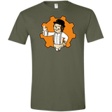 T-Shirts Military Green / S Nuka Milk Men's Semi-Fitted Softstyle