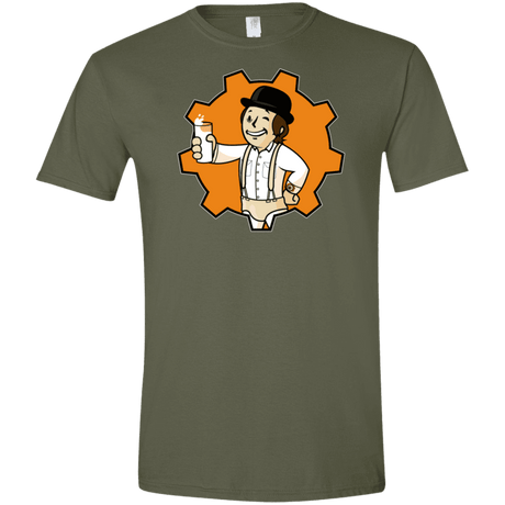 T-Shirts Military Green / S Nuka Milk Men's Semi-Fitted Softstyle