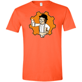 T-Shirts Orange / S Nuka Milk Men's Semi-Fitted Softstyle