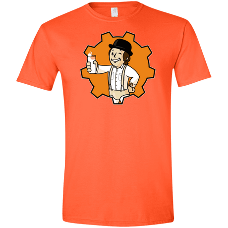 T-Shirts Orange / S Nuka Milk Men's Semi-Fitted Softstyle