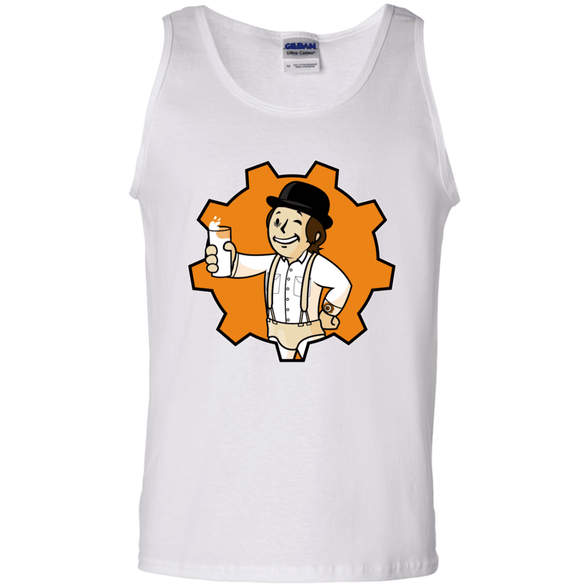 T-Shirts White / S Nuka Milk Men's Tank Top