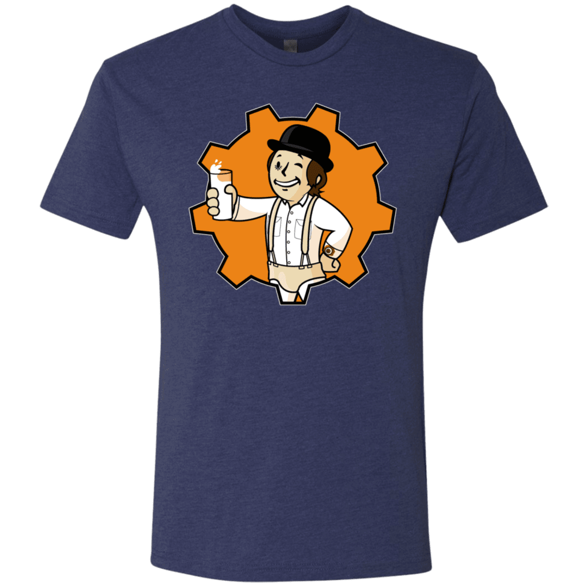 T-Shirts Vintage Navy / S Nuka Milk Men's Triblend T-Shirt