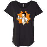 T-Shirts Vintage Black / X-Small Nuka Milk Triblend Dolman Sleeve