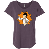 T-Shirts Vintage Purple / X-Small Nuka Milk Triblend Dolman Sleeve