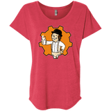 T-Shirts Vintage Red / X-Small Nuka Milk Triblend Dolman Sleeve