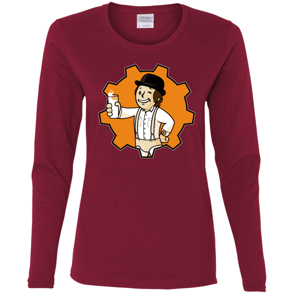 T-Shirts Cardinal / S Nuka Milk Women's Long Sleeve T-Shirt