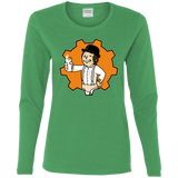 T-Shirts Irish Green / S Nuka Milk Women's Long Sleeve T-Shirt