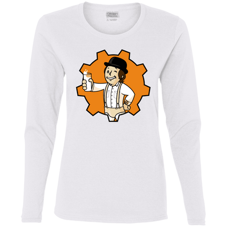 T-Shirts White / S Nuka Milk Women's Long Sleeve T-Shirt