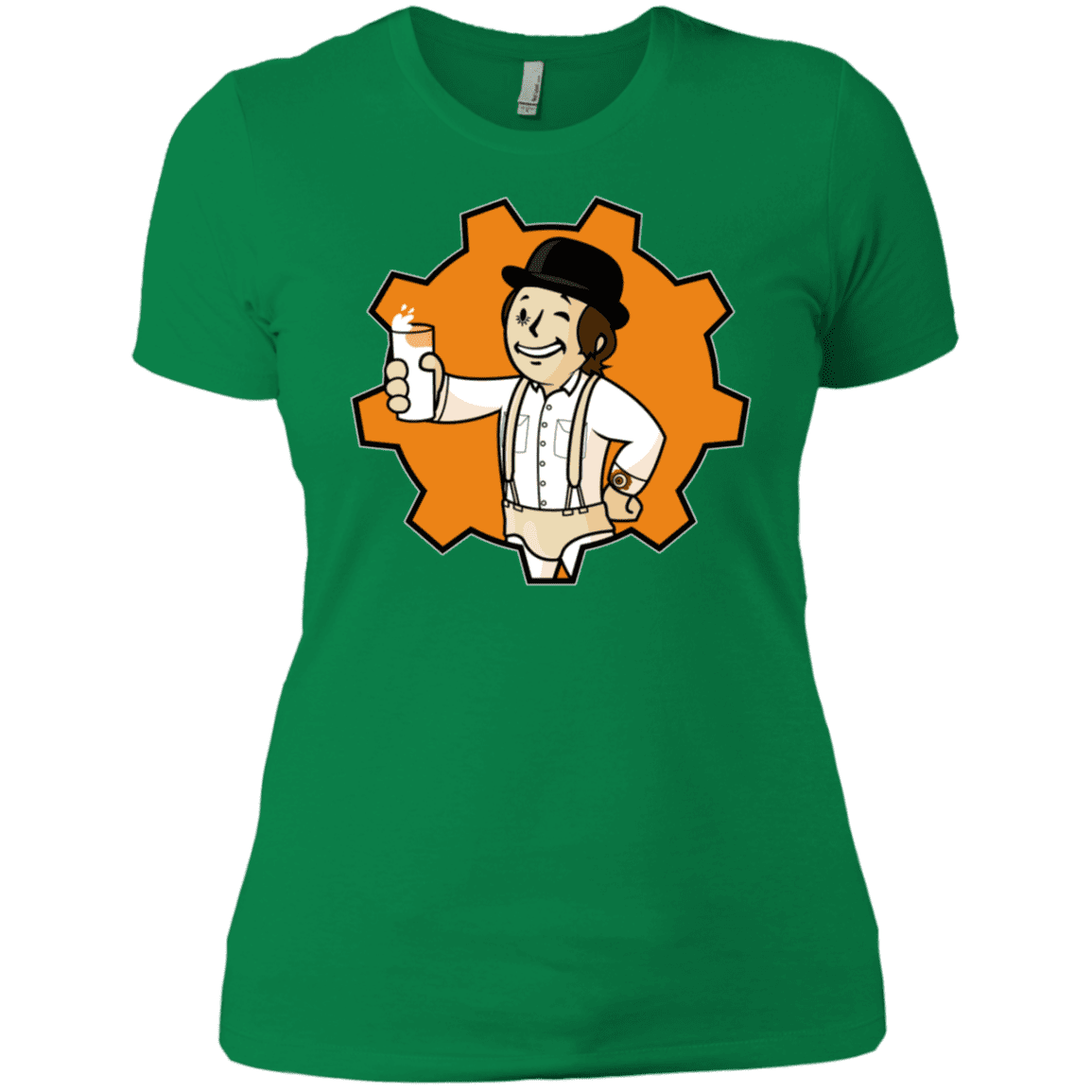 T-Shirts Kelly Green / X-Small Nuka Milk Women's Premium T-Shirt