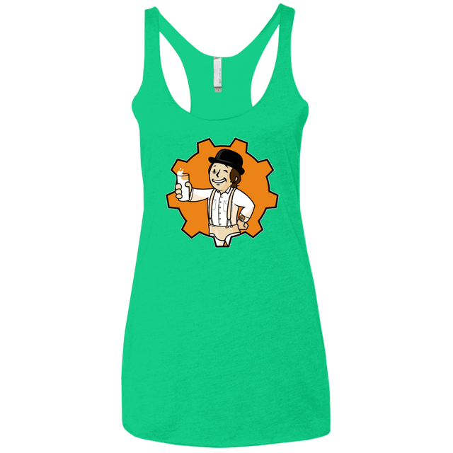 T-Shirts Envy / X-Small Nuka Milk Women's Triblend Racerback Tank