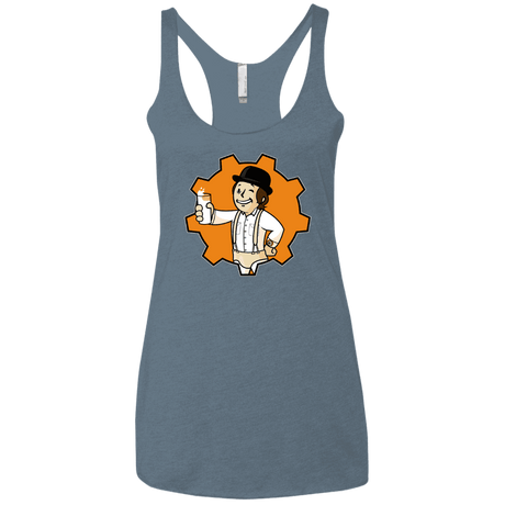 T-Shirts Indigo / X-Small Nuka Milk Women's Triblend Racerback Tank