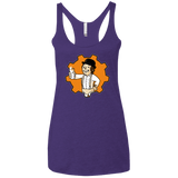 T-Shirts Purple Rush / X-Small Nuka Milk Women's Triblend Racerback Tank