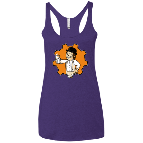 T-Shirts Purple Rush / X-Small Nuka Milk Women's Triblend Racerback Tank