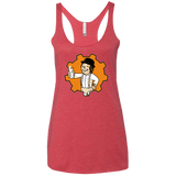 T-Shirts Vintage Red / X-Small Nuka Milk Women's Triblend Racerback Tank