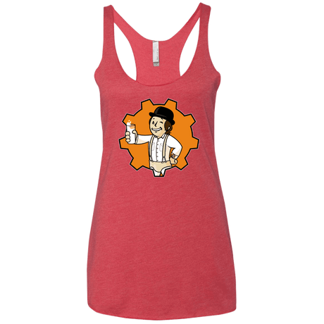 T-Shirts Vintage Red / X-Small Nuka Milk Women's Triblend Racerback Tank