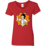 T-Shirts Red / S Nuka Milk Women's V-Neck T-Shirt