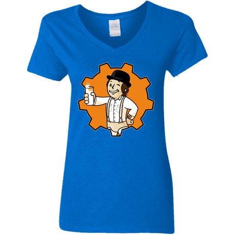 T-Shirts Royal / S Nuka Milk Women's V-Neck T-Shirt