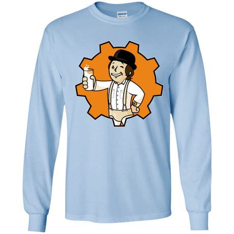 T-Shirts Light Blue / YS Nuka Milk Youth Long Sleeve T-Shirt