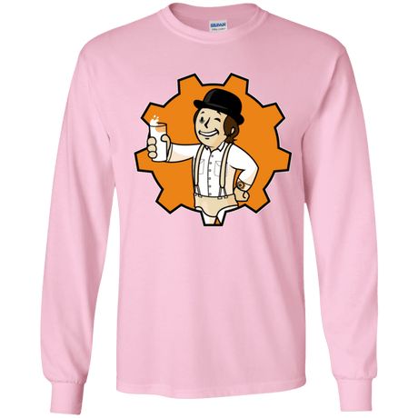 T-Shirts Light Pink / YS Nuka Milk Youth Long Sleeve T-Shirt