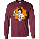 T-Shirts Maroon / YS Nuka Milk Youth Long Sleeve T-Shirt