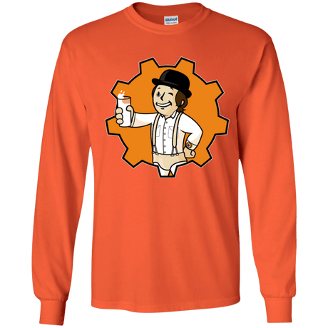 T-Shirts Orange / YS Nuka Milk Youth Long Sleeve T-Shirt